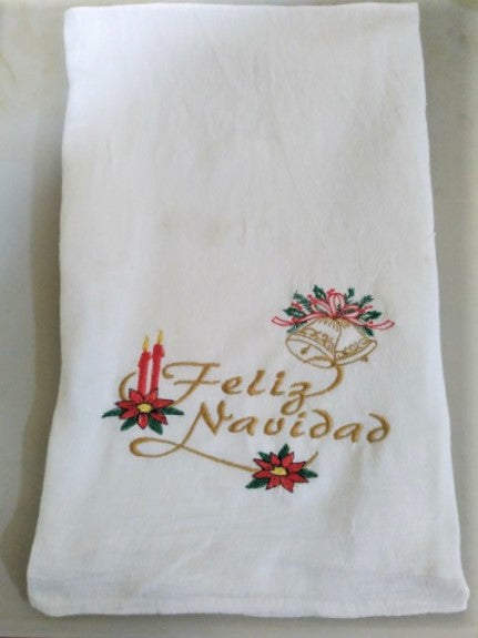 Feliz Navidad - Kitchen Dish Towel
