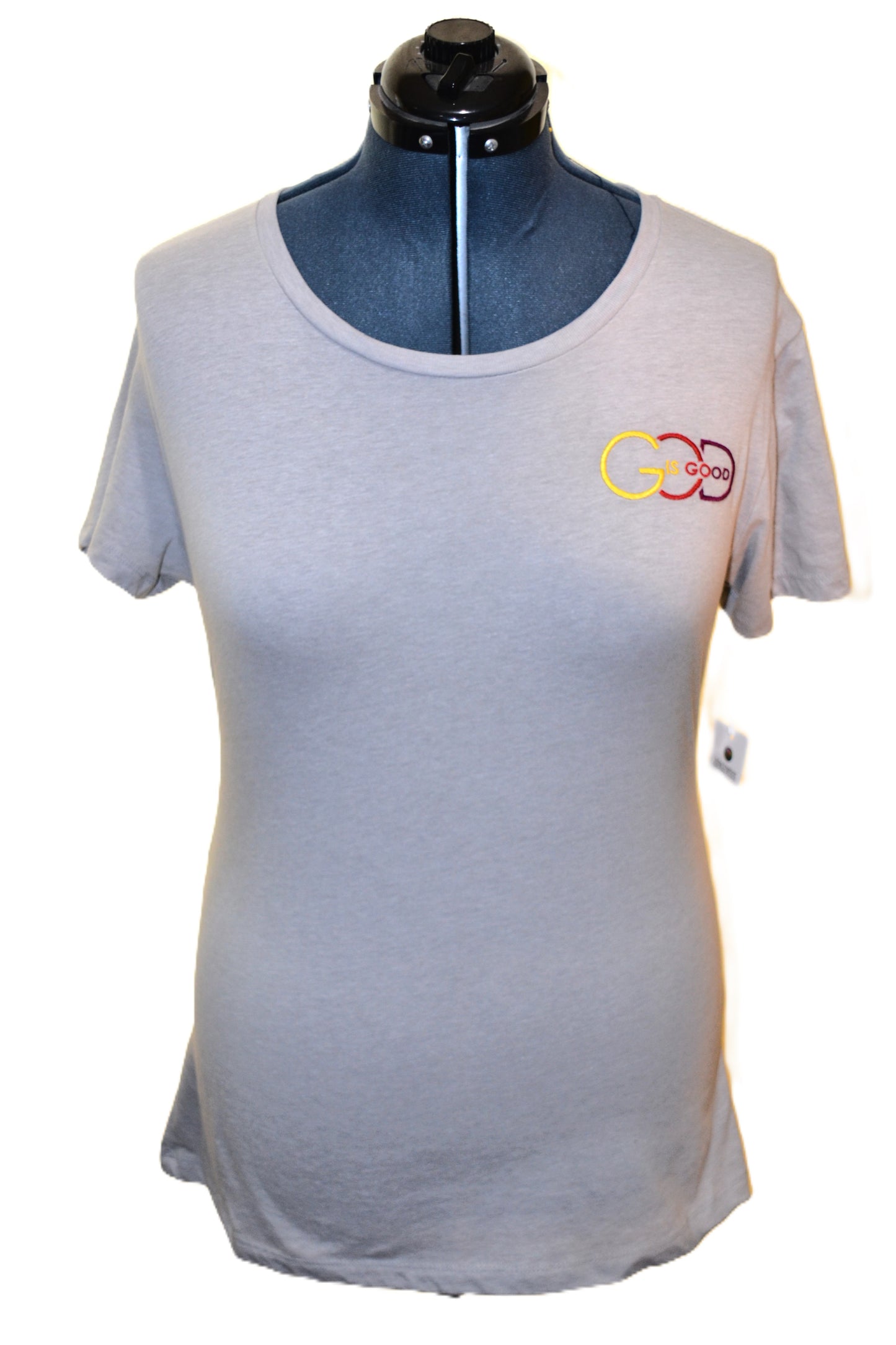 Embroidered God Is Good T-Shirt