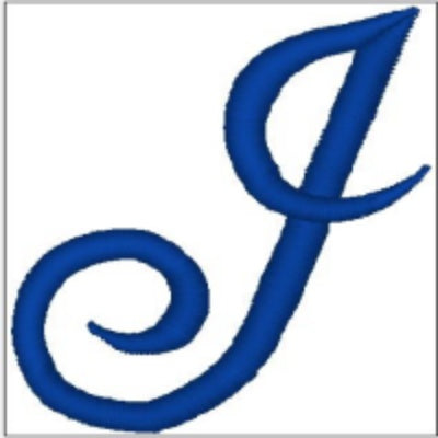 Monogrammed Embroidered Scroll Circle Dinner Napkin