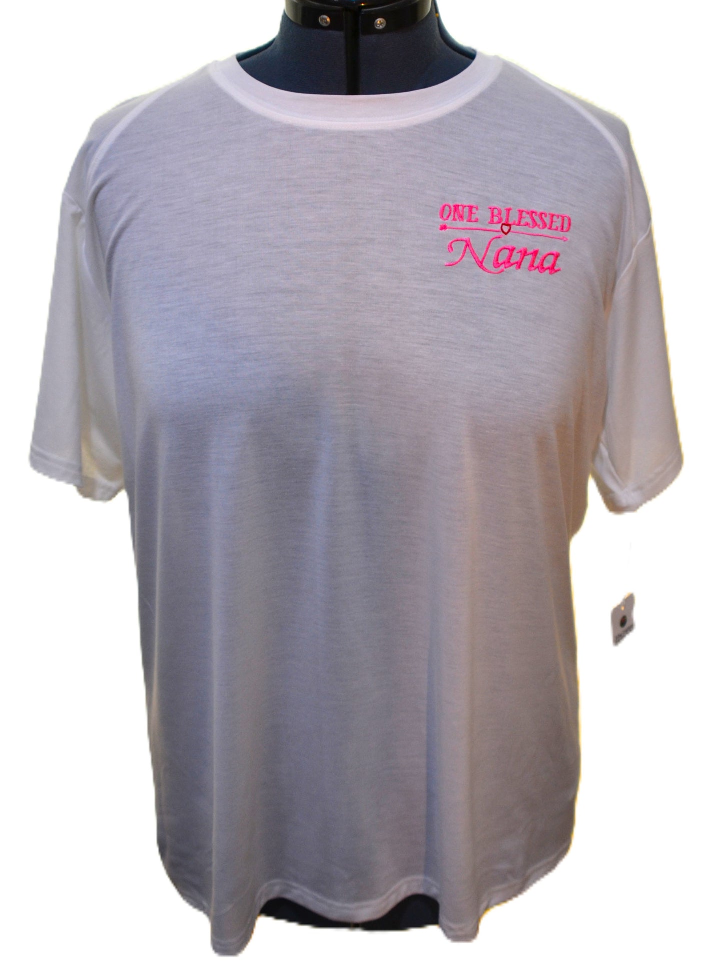Embroidered One Blessed Nana T-Shirt