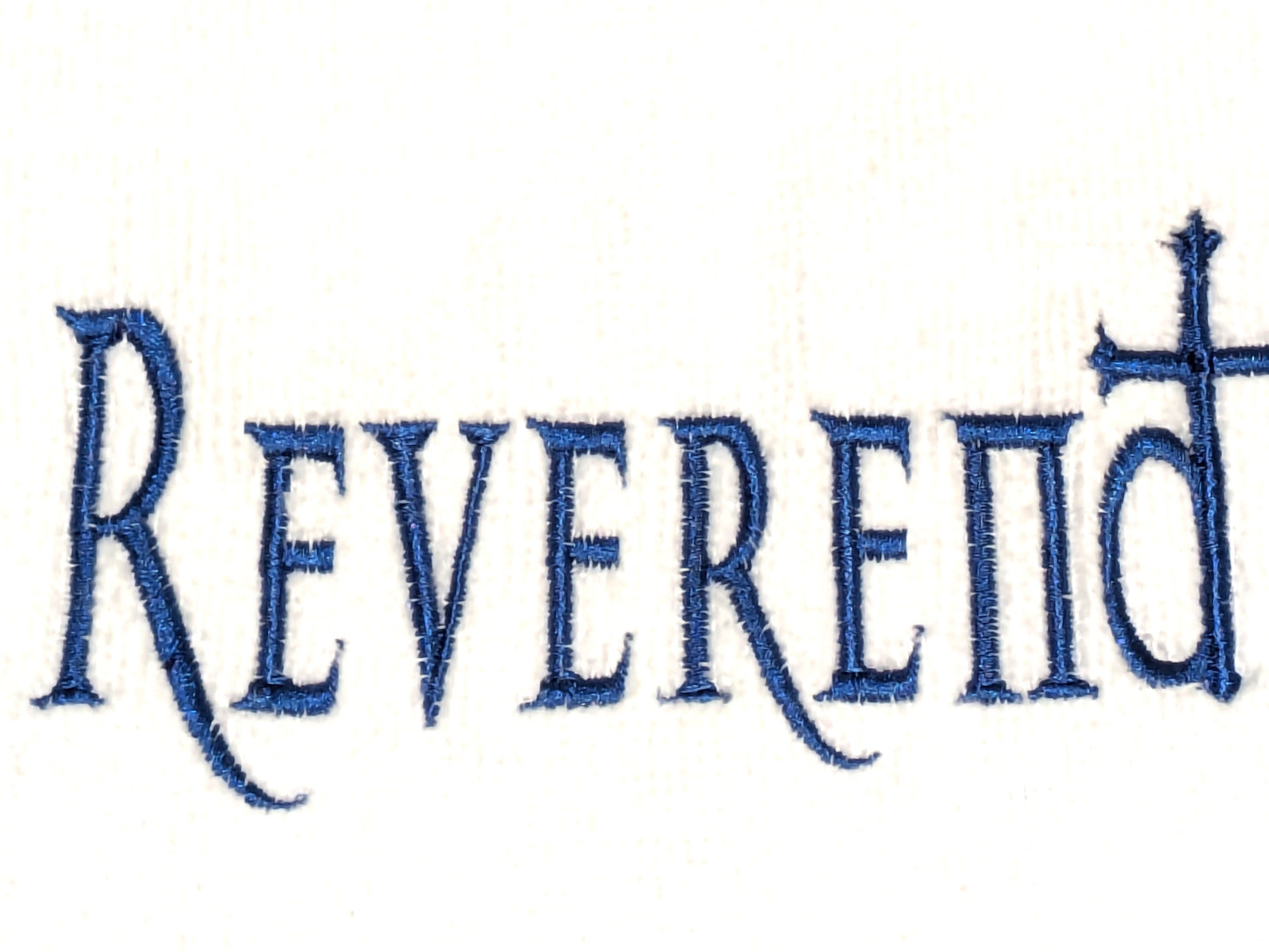 Christian Ministry - Reverend - Embroidered Velour Hand Towel