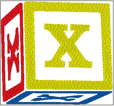 Baby Bib - Customize Block with Initial