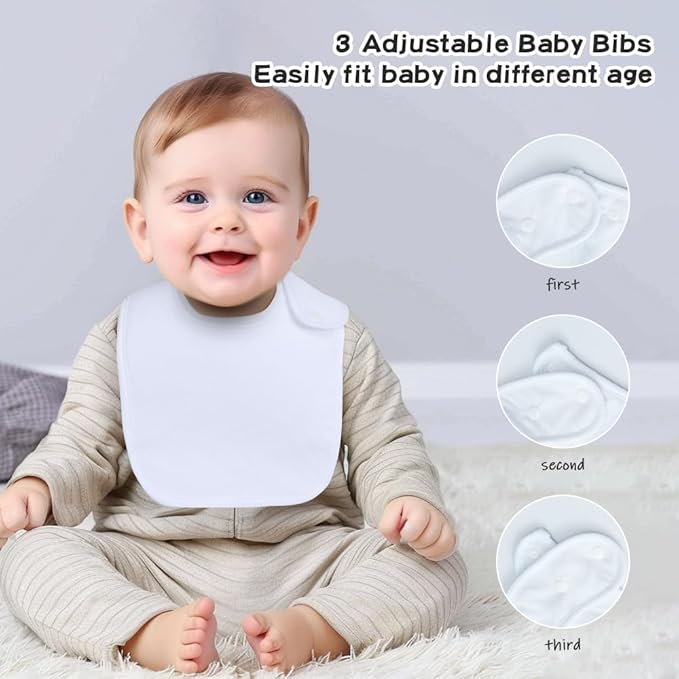 Baby Bib - Customize Block with Initial