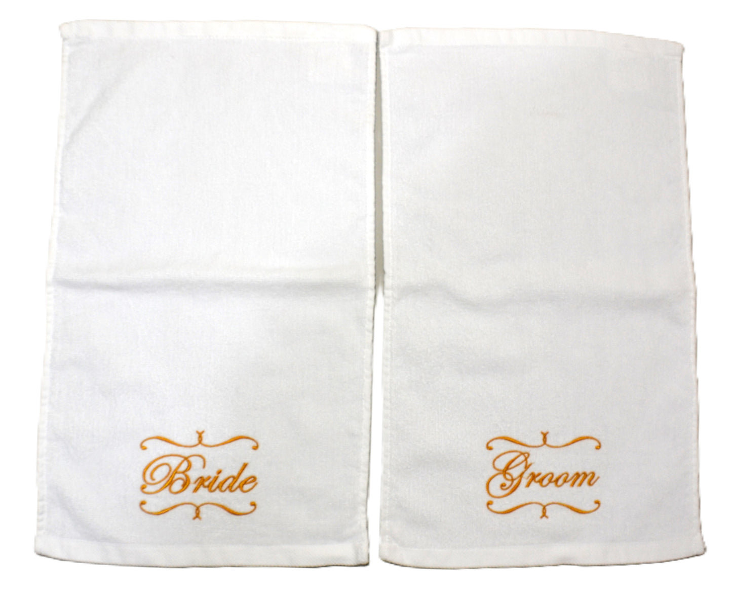 JUST FOR 2 - BRIDE & GROOM Hand Towel Set